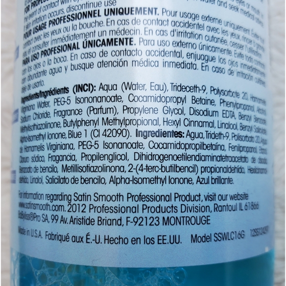 NEW Satin Smooth Skin Preparation Cleanser - Picture 7 of 16